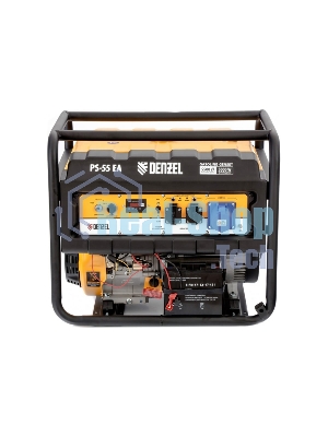 Электрогенератор бензиновый Denzel PS-55EA, 5.5 кВт, 85 дБ, 86 кг