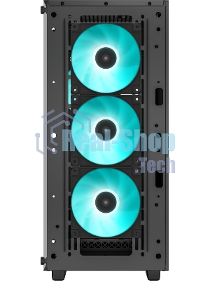 Компьютерный корпус MidiTower Deepcool CC560 A-RGB черный (ATX, без БП, ARGB, USB3.2 Type-A+USB 2.0 Type-A) (R-CC560-BKTAA4-G-2)