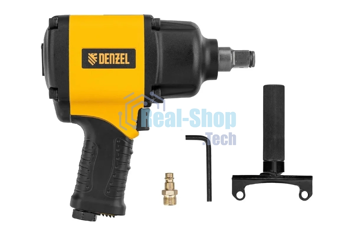 Ударный пневмогайковерт Denzel IW1600, 3/4
