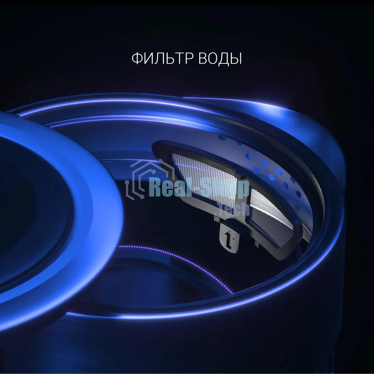 Чайник электрический Polaris PWK-1725-СGLD серебристый матовый, 1.7 л, 2200 Вт