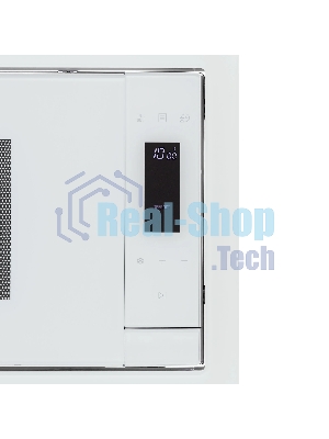 Встраиваемая микроволновая печь Krona ESSEN 60 WH DOTS белый, 31 л, 1000 Вт, переключатели - сенсор