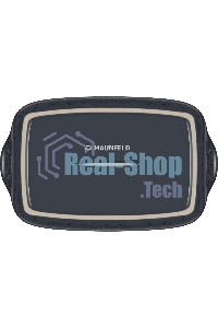 Форма для выпечки и запекания Maunfeld AGATA MF35AGT01BW из жаропрочной керамики 35x22,2x7,5 см