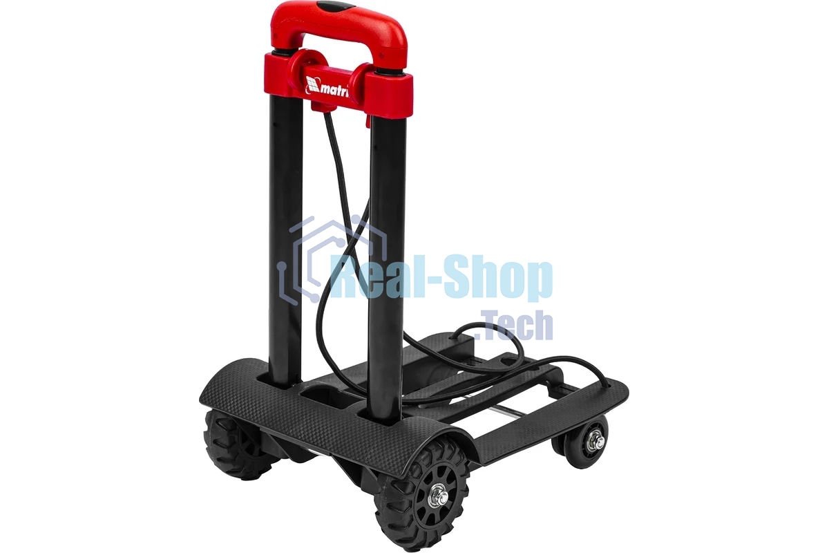 Тележка хозяйственная Matrix складная, 4 колесная, грузоподъемность 40 кг