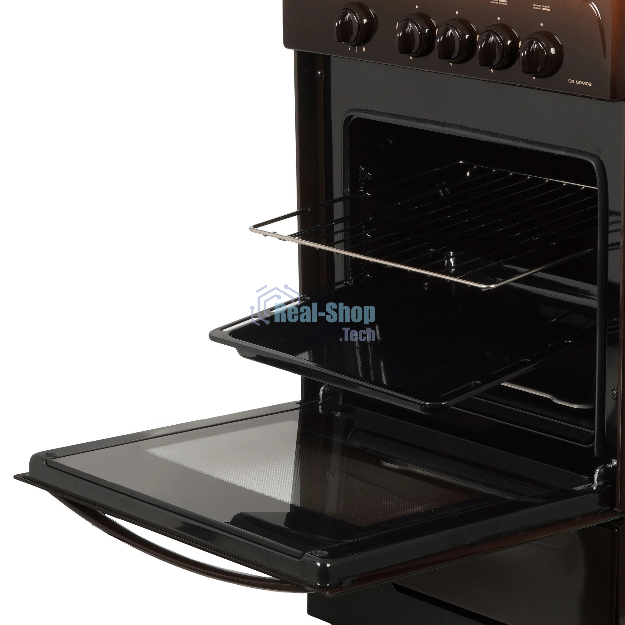 Плита газовая Gefest CG 50М02 К83 коричневый, конфорок 4 шт, духовка 42 л, 50 см x 85 см x 53 см