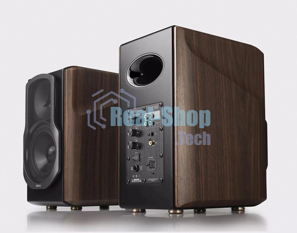 Колонки Edifier S2000MKIII Brown (2.0,Bluetooth 5.0,ДУ,2x 15 Вт (ВЧ), 2x 50 Вт (СЧ/НЧ)