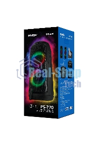 Мобильные колонки Sven PS-770 2.0 черный 2x50W Bluetooth
