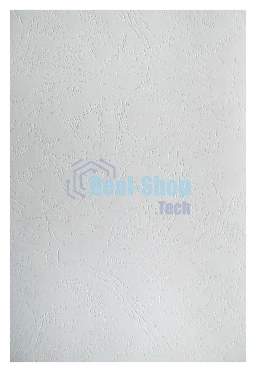 Обложки для переплета Silwerhof A4 230г/м2 белый (100шт) (1449325)