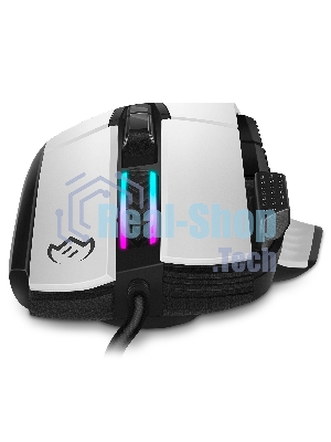 Мышь проводная SVEN RX-G990 белый, 12400 dpi, USB, кнопки - 9