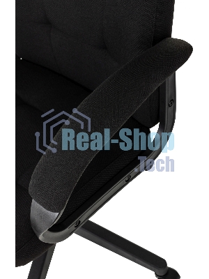 Кресло Бюрократ CH 002 3C11 черный, ткань