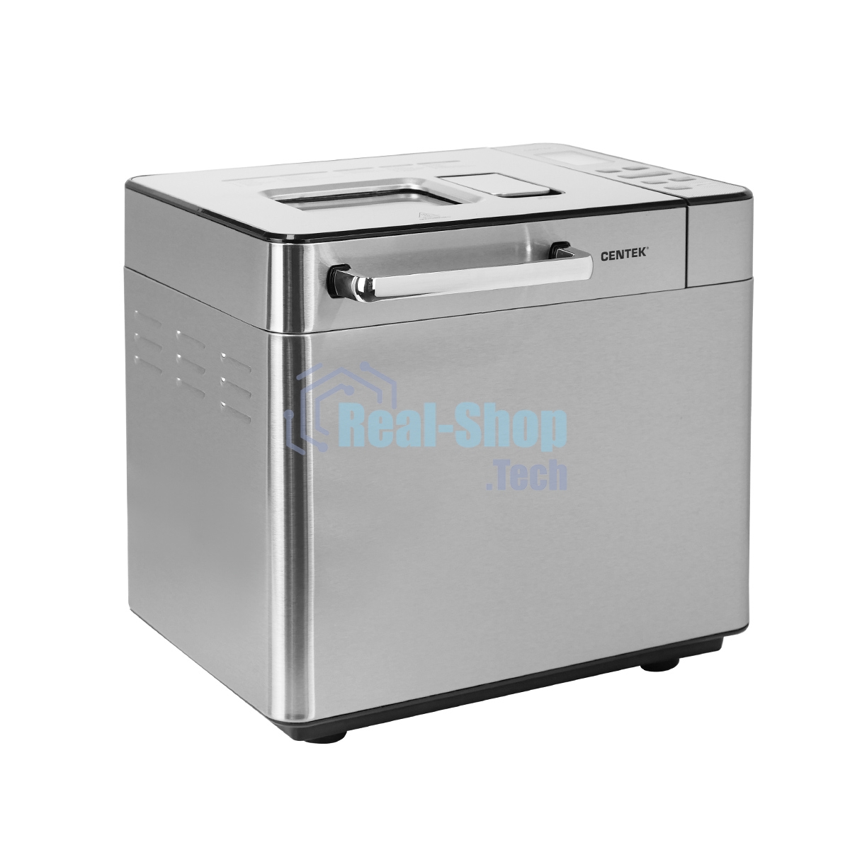 Хлебопечка Centek CT-1419 серебристый, 750 Вт, 1 кг, 25 программ