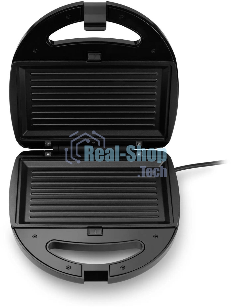 Сэндвичница Starwind SSW2346 750Вт черный/серебристый