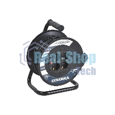 Катушка IEK GENERICA УК20 с т/з 4 места 2P+PE/20м 3х1,0 мм2 GENERICA