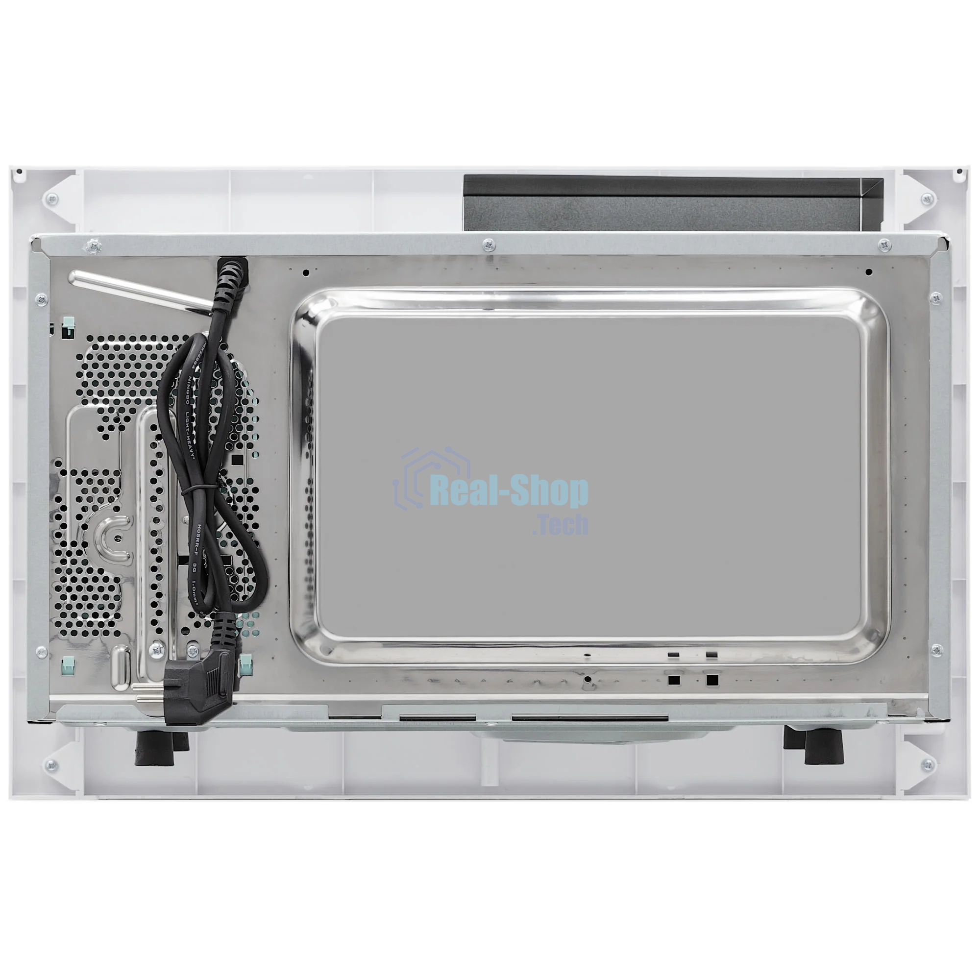 Микроволновая печь встраиваемая Krona ESSEN 60 WH DOTS белый, 31 л, 1000 Вт, переключатели - сенсор