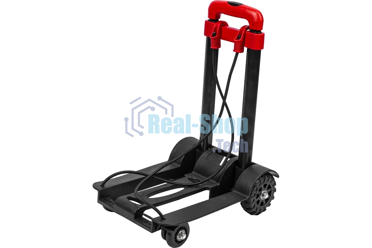 Тележка хозяйственная Matrix складная, 4 колесная, грузоподъемность 40 кг