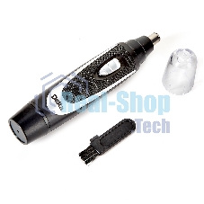 Триммер для носа, ушей и бровей Delta DL-4300 черный с серебристым