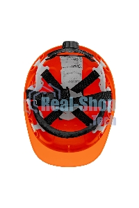 Каска защитная ударопрочная Denzel ABS/PC, плавная регулировка, модель 