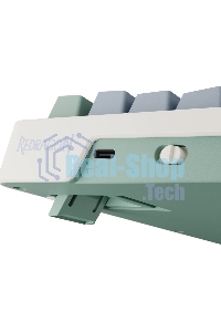 Клавиатура Redragon Ucal Pro гибридная, USB Type-A, Bluetooth, радиоканал, бежевый