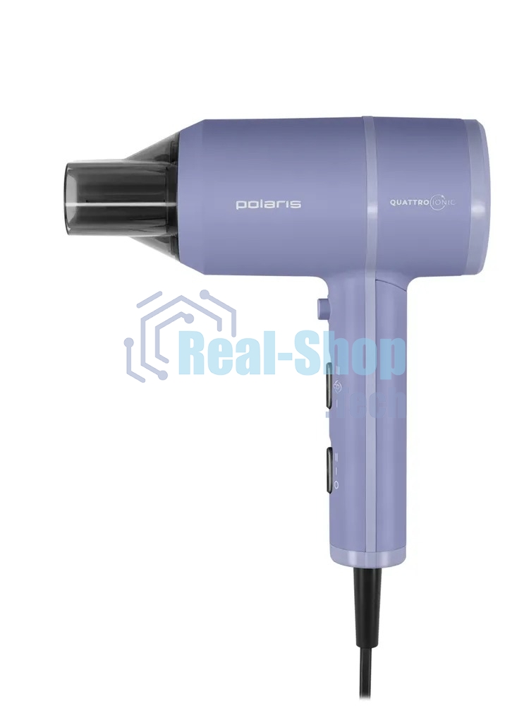 Фен Polaris PHD-1110 голубой, 1600 Вт, ионизация