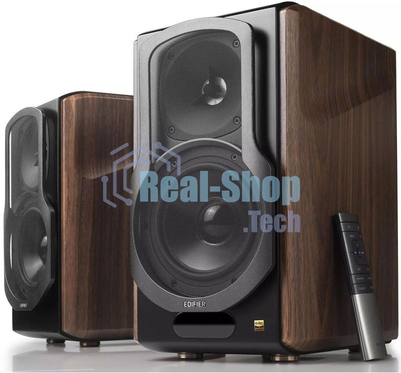 Колонки Edifier S2000MKIII Brown (2.0,Bluetooth 5.0,ДУ,2x 15 Вт (ВЧ), 2x 50 Вт (СЧ/НЧ)