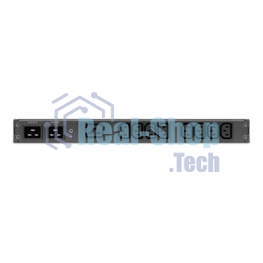 Стоечный автоматический переключатель ввода резерва APC Rack ATS, 230V, 16A, C20 in, (8) C13 (1) C19 out