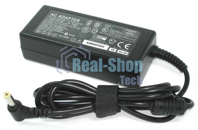 Блок питания (сетевой адаптер) для ноутбуков Delta 19V 3.42A 5.5x1.7, REPLACEMENT