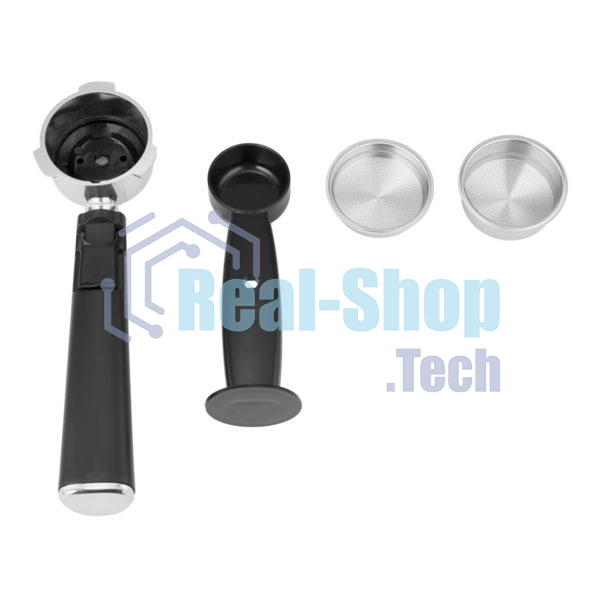 Кофеварка рожковая Centek CT-1167 черный/серебристый, исп. кофе - молотый, 1.6 л, 850 Вт, 20 бар