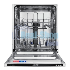 Встраиваемая посудомоечная машина Maunfeld MLP6022A01 Light Beam, серебристый, 59.8 см, 12 компл., 49 дБ, класс A++