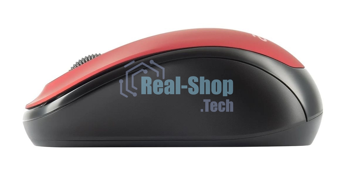 Мышь беспроводная Acer OMR136 красный, 1000 dpi, радиоканал, USB, кнопки - 3