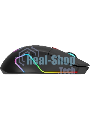 Мышь беспроводная Acer Nitro OMR304 черный, 3200 dpi, радиоканал, Bluetooth, USB, кнопки - 8