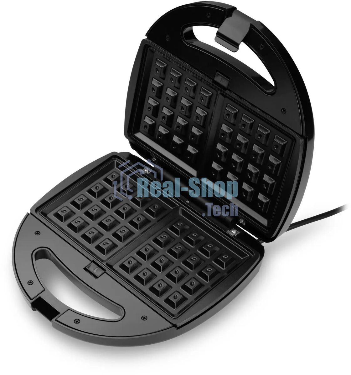 Сэндвичница Starwind SSW2346 750Вт черный/серебристый