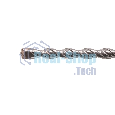 Бур по бетону Denzel двойная спираль, Cobalt W-tip, 6x210 мм, SDS PLUS