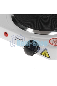 Плита настольная электрическая Atlanta ATH-1735 белый одноконфорочная