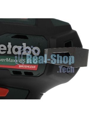 Дрель-шуруповерт Metabo Power Maxx BS BL, 12 В, 2 Ач, 34Нм, щеточный