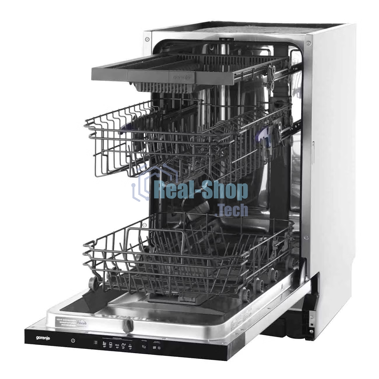 Посудомоечная машина Gorenje GV520E11, белый, 44.8 см, 11 компл., 47 дБ, класс A++