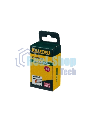 Скобы для степлера KRAFTOOL 14 мм широкие тип 140, 1000 шт