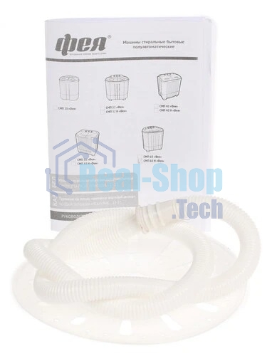 Стиральная машина Фея СМП 60 Н белый/голубой, загрузка вертикальная 6 кг, 1350 об/мин., класс: А