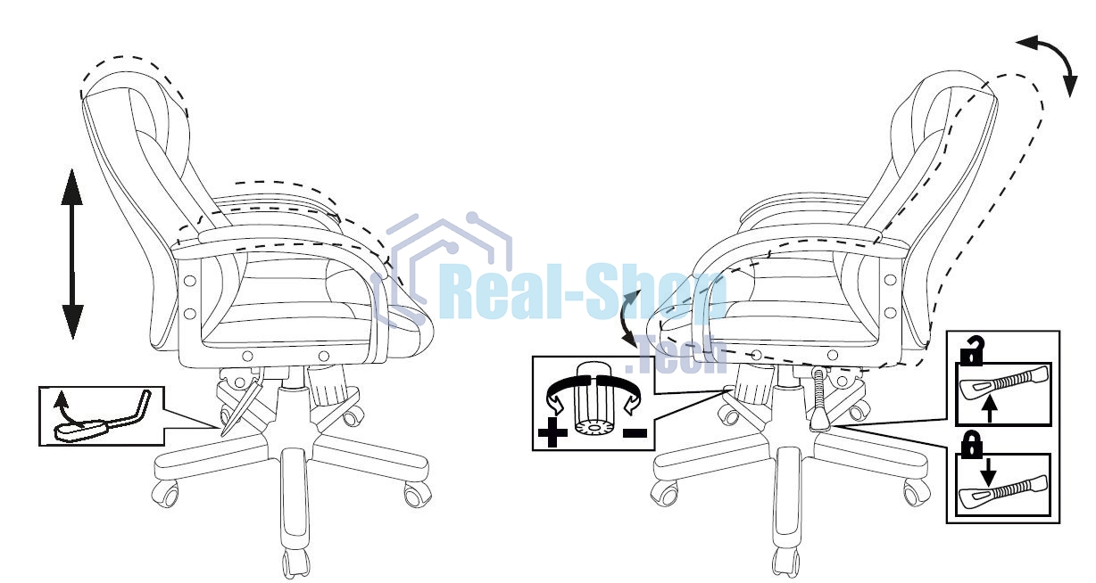 Кресло руководителя Бюрократ T-9932W-LOW-Eco черный, эко.кожа, низк.спин. крестов. металл/дерево