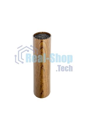 Подставка для ножей универсальная LARA LR05-101 Wood овальная Soft touch полипропилен