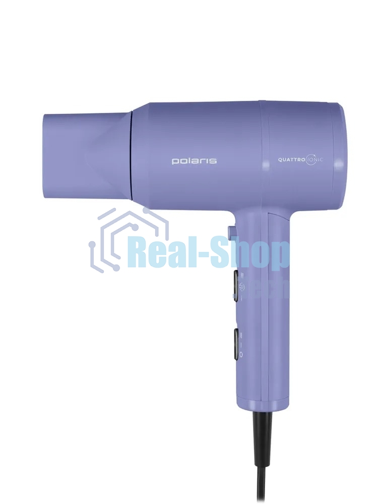Фен Polaris PHD-1110 голубой, 1600 Вт, ионизация