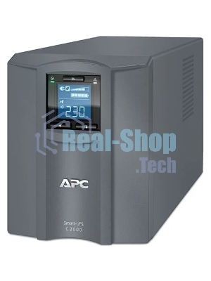 Источник бесперебойного питания APC Smart-UPS C SMC2000I/2000ВА/1300Вт/1 х IEC 320 C19 (компьютерная), 6 х IEC 320 C13 (компьютерная)