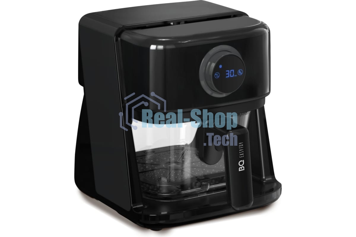 Аэрогриль BQ GR2004 черный, 1400 Вт, 3 л, упр. - сенсор, программ - 8