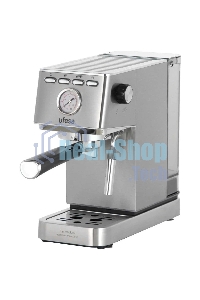 Кофеварка рожковая Ufesa CE8030 MILAZZO серебристый, исп. кофе - молотый, 1.4 л, 1350 Вт, 20 бар