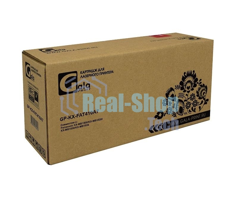 Картридж GalaPrint GP-KX-FAT410A7 черный (2500 стр) для Panasonic KX-MB1500/KX-MB1520/KX-MB1530/KX-MB1536