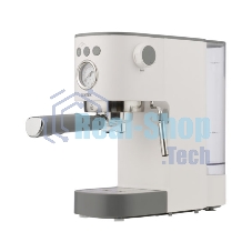 Кофеварка рожковая Centek CT-1168 белый, исп. кофе - молотый, 1.2 л, 1350 Вт, 20 бар