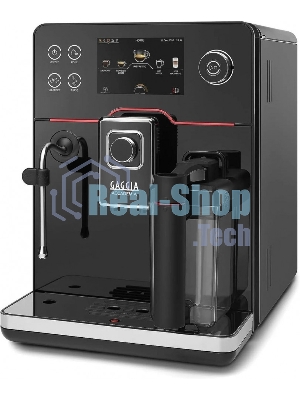 Кофемашина автоматическая Gaggia RI9781/01 NEW ACCADEMIA GLASS черный, молотый/зерновой, 1.6 л, 1900 Вт, 15 бар