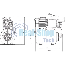 Насосная станция центробежный Джилекс Джамбо 70/50 Н-24 (2.0) 1100Вт 4200л/час (3712)