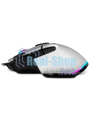Мышь проводная SVEN RX-G990 белый, 12400 dpi, USB, кнопки - 9