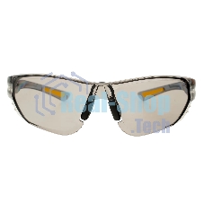 Очки защитные Denzel открытые, поликарбонатные, дымчатая линза