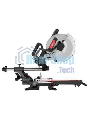  Торцовочная пила Deli DE570 (2000Вт, 5000об/мин, диаметр диска 255мм)