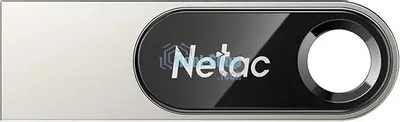 Флешка USB Netac U278 (NT03U278N-032G-32PN), 32Gb, USB 3.0, R/W 90/45, серебристый/черный